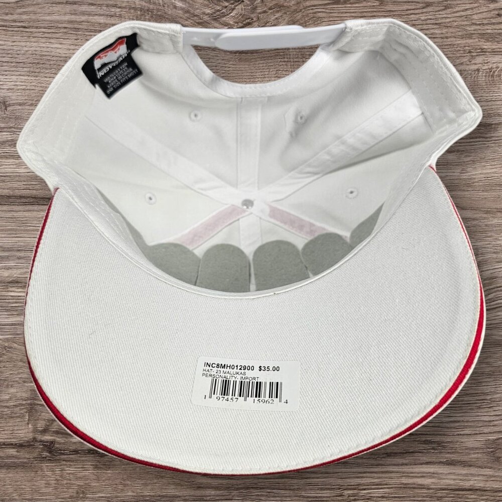 2023 David Malukas Personal Logo Indycar Snapback Hat - Picture 4 of 4